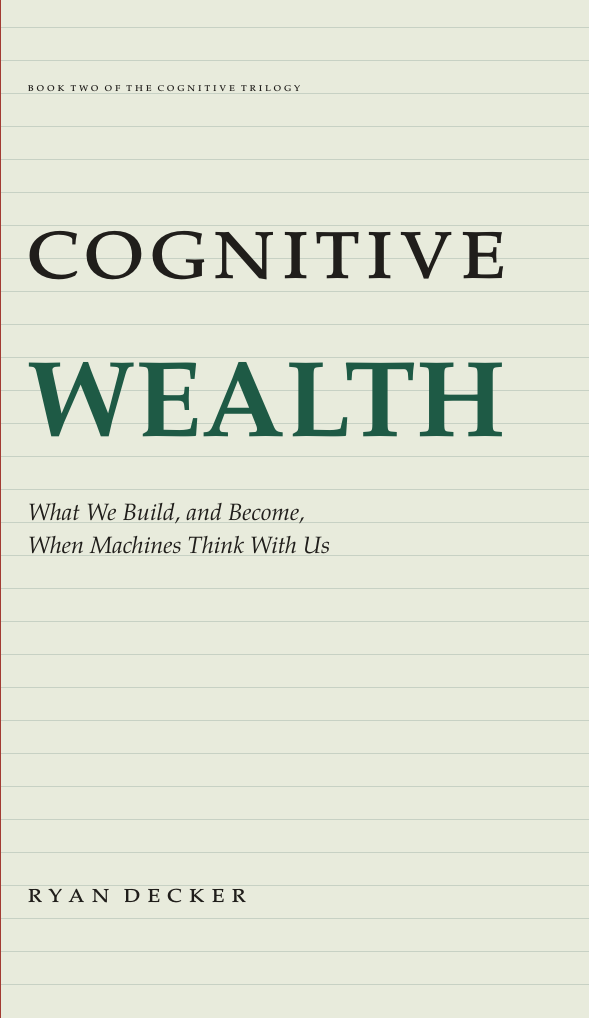 Cover of Cognitive Wealth by Ryan Decker